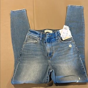 NWT abercrombie&fitch Blue Denim Jeans